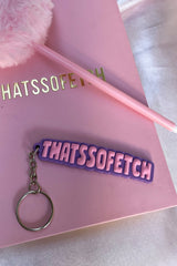 Rowan Keychain - Purple/Pink