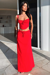 Nakia Top - Red