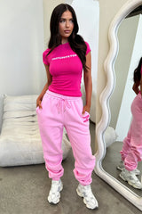 Series 3 Tee - Hot Pink