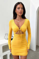 Posie Dress - Mustard