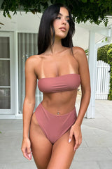Orla Bikini Top - Brown