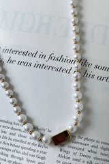 Haven Pearl Necklace - Gold