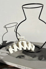Issy Claw Clip - White