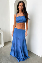 Selina Crop - Royal Blue