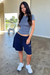 Jaska 3/4 Shorts - Navy