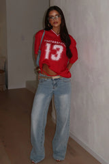 Quarterback Tee - Red