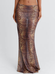 RESAN MAXI SKIRT TIGER