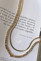 Izy Layered Necklace 2 Pack - Gold