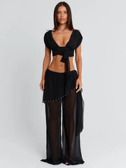 HAILLIE PANTS BLACK