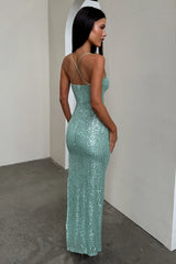 Alina Maxi Dress - Sage
