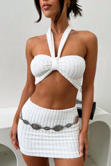 Mariana Crop - White