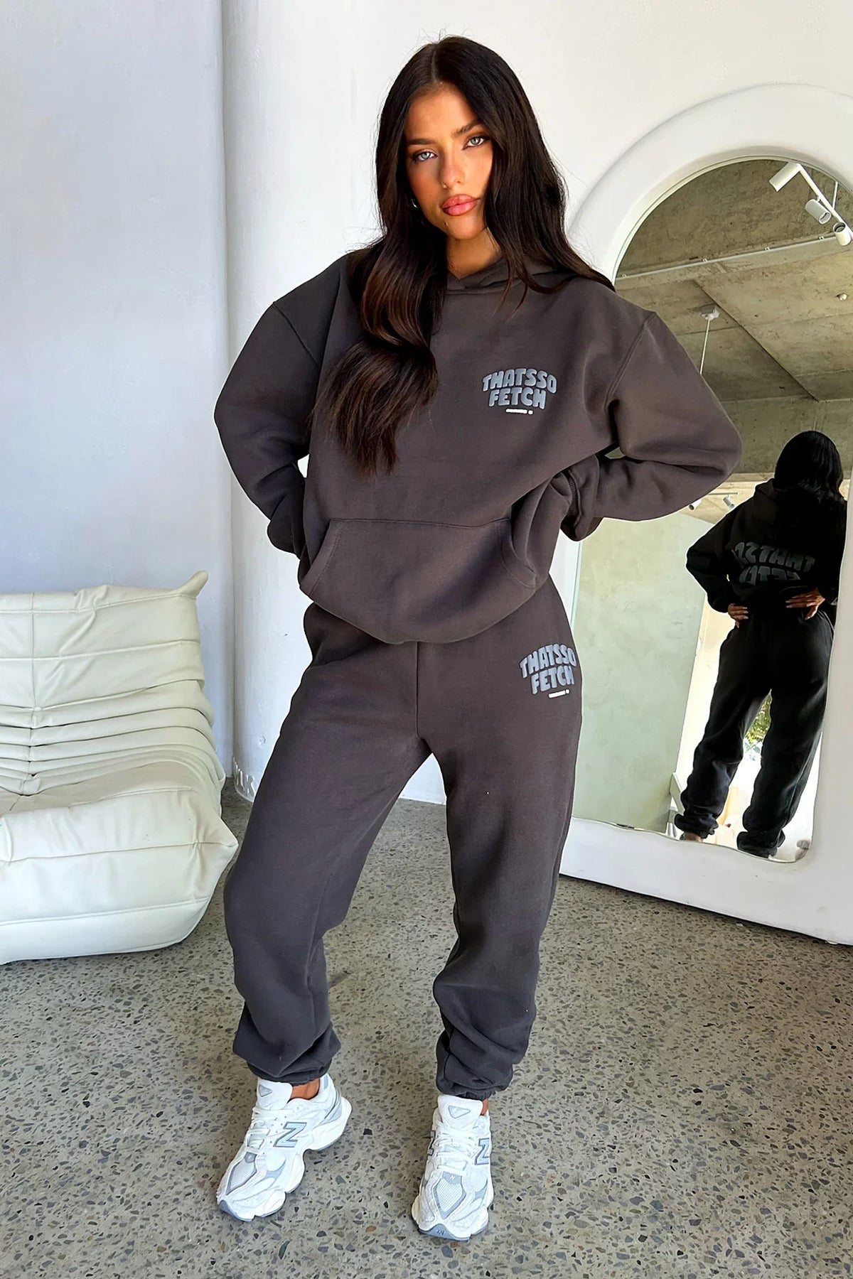Series 5 Hoodie & Sweatpant Set - Charcoal