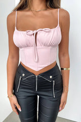 Mendez Bustier - Pink