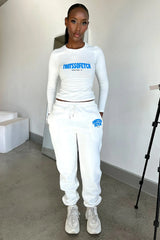 Series 5 Long Sleeve Tee - White