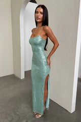 Alina Maxi Dress - Sage