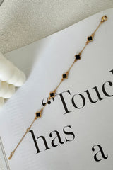 Oriana Bracelet - Gold / Black