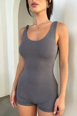 Tallen Playsuit - Grey