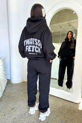 Series 5 Hoodie & Sweatpant Set - Black