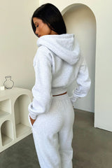 Kaztek Cropped Jacket - Grey