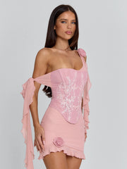 LORETO MINI DRESS PINK